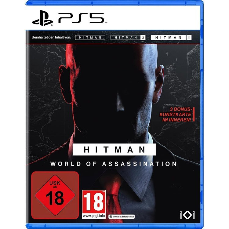 دیسک بازی Hitman: World of Assassination برای پلی استیشن ۵